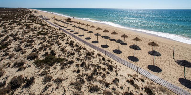 Ancoa Beach near Villa Florabella in Algarve