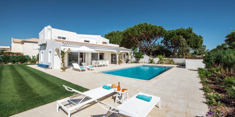 Swimming Pool outside Florabella Villa in the Algarve, Portugal